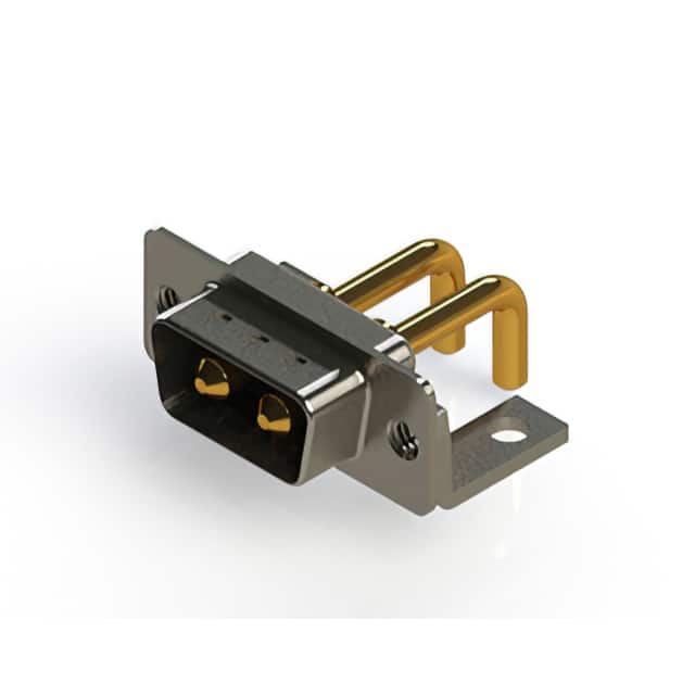 629-2W2-250-2TC CONN D-SUB PLUG 2POS R/A SLDR