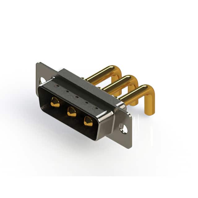 629-3W3-250-3T1 CONN D-SUB PLUG 3POS R/A SLDR