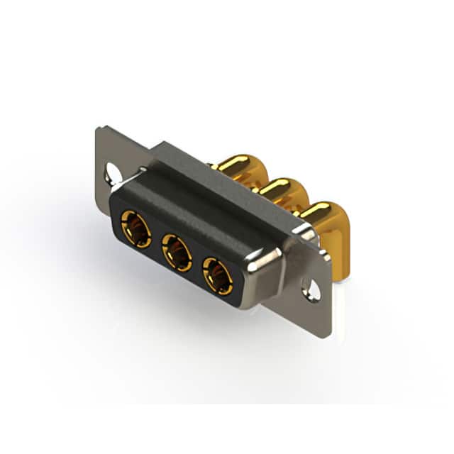 630-3W3-240-4T1 CONN D-SUB RCPT 3POS R/A SLDR