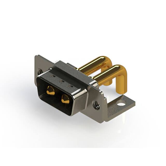 629-2W2-250-4TC CONN D-SUB PLUG 2POS R/A SLDR