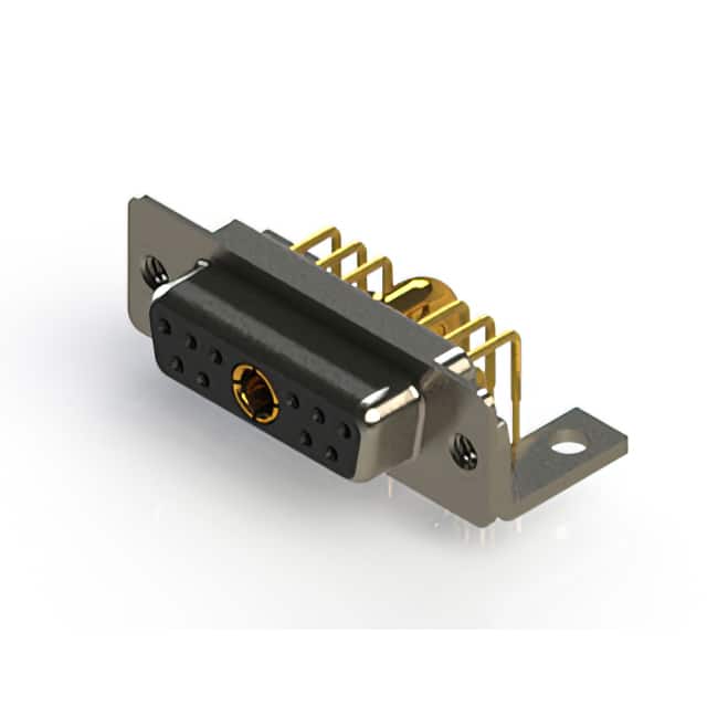 630-11W1240-4T4 CONN D-SUB RCPT 11POS R/A SLDR