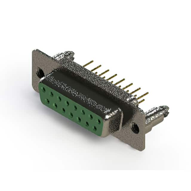 628-M15-221-GN5 628M SERIES VERTICAL D-SUB RECEP