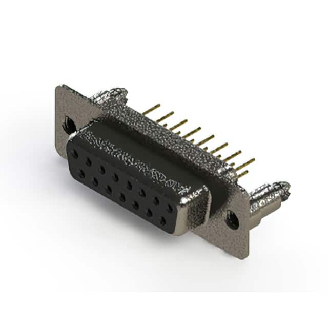 628-M15-221-BN5 628M SERIES VERTICAL D-SUB RECEP