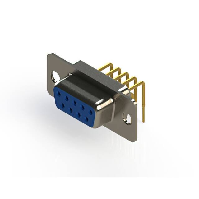 630-M09-340-LT1 630M SERIES RIGHT ANGLE D-SUB