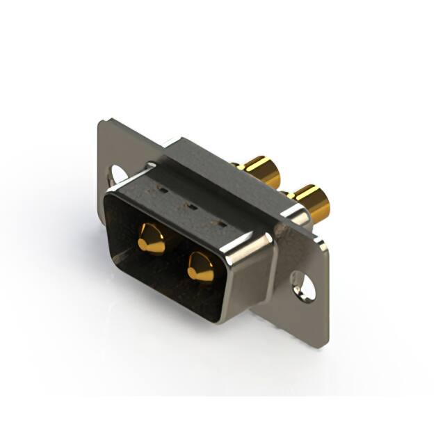 627-2W2-224-4T1 CONN D-SUB PLUG 2POS VERT SLDR