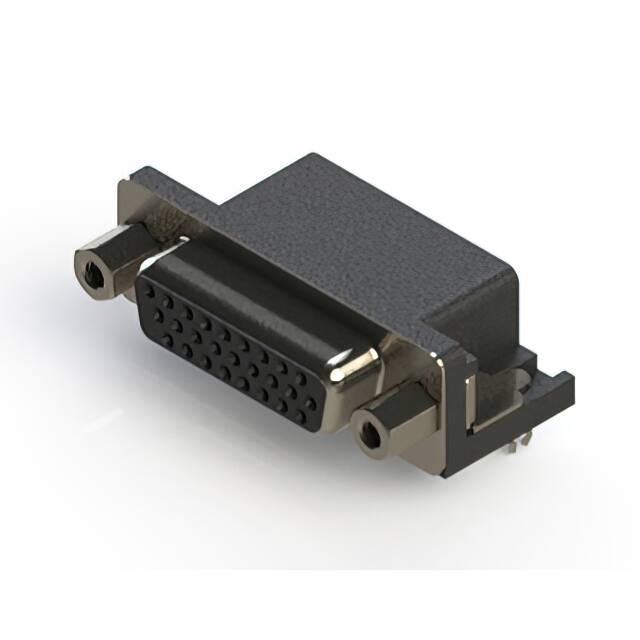 634-026-263-553 634 SERIES RIGHT ANGLE D-SUB REC