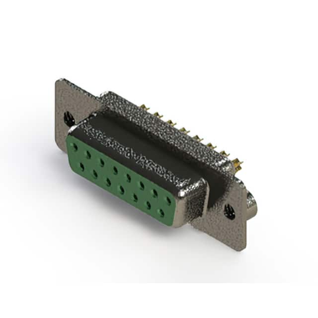 628-M15-222-GN2 628M SERIES VERTICAL D-SUB RECEP