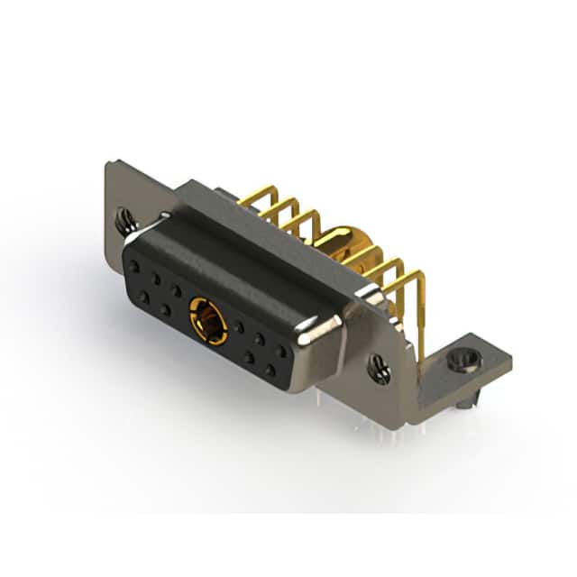 630-11W1240-4TB CONN D-SUB RCPT 11POS R/A SLDR
