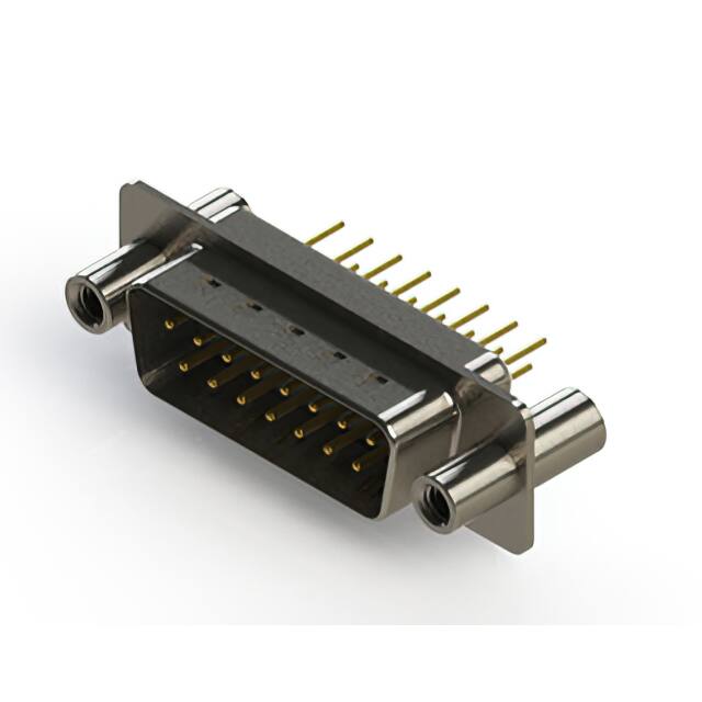 627-M15-220-WT4 627M SERIES VERTICAL D-SUB PLUG