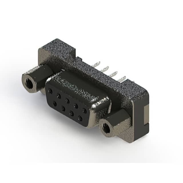 628-009-624-013 628 SERIES VERTICAL D-SUB PLUG C