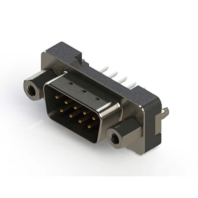 627-009-624-017 627 SERIES VERTICAL D-SUB PLUG C