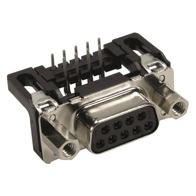 09661136603 CONN D-SUB RCPT 9POS R/A SLDR