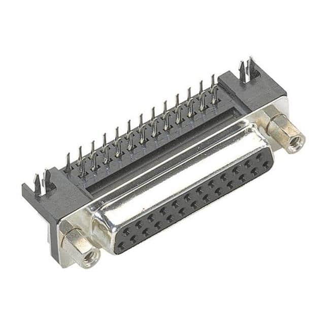 09683537611 CONN D-SUB RCPT 25POS R/A SLDR