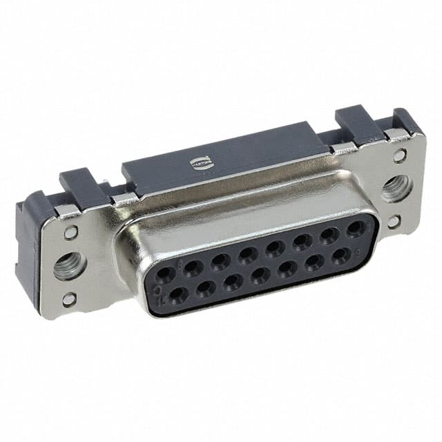 09662556511 CONN D-SUB RCPT 15POS VERT SLDR
