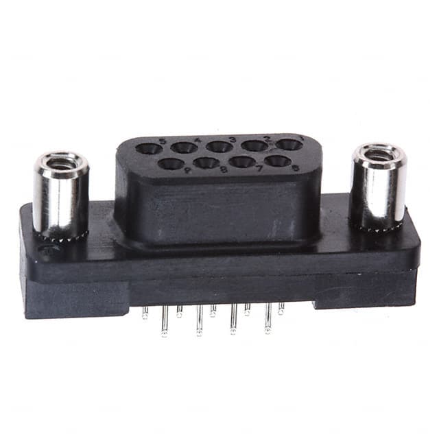 745076-4 CONN D-SUB RCPT 9POS VERT SLDR