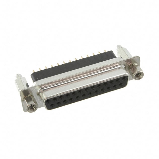 DB25-SE-1-BL-JS CONN D-SUB RCPT 25POS VERT SLDR