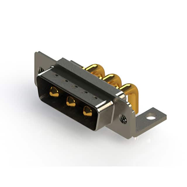 629-3W3-240-3T4 CONN D-SUB PLUG 3POS R/A SLDR