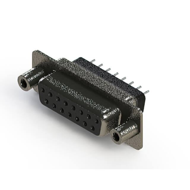 628-015-228-048 CONN D SUB RCPT 15POS VERT METAL