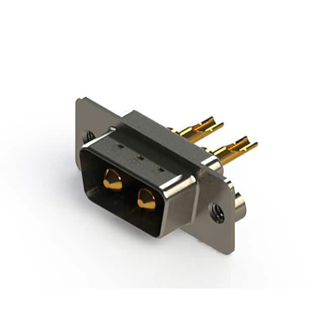 627-2W2-222-1NA CONN D-SUB PLUG 2POS SLDR CUP