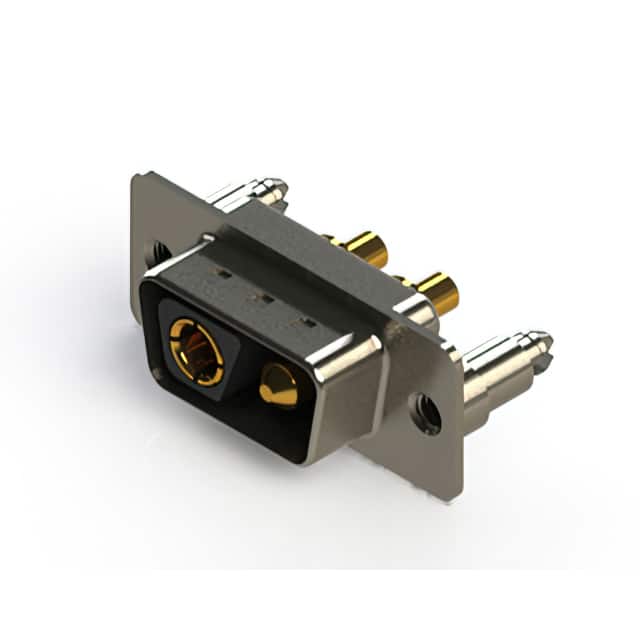 627-2WK2224-2ND CONN D-SUB PLUG 2POS VERT SLDR
