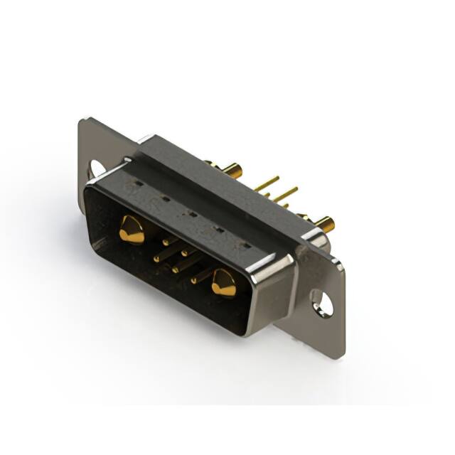 627-7W2-224-1N1 CONN D-SUB PLUG 7POS VERT SLDR