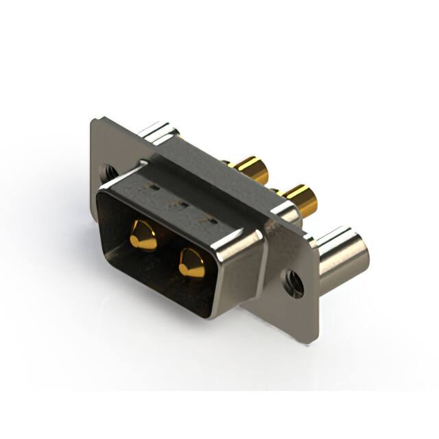627-2W2-224-3NB CONN D-SUB PLUG 2P PNL MNT SLDR