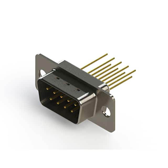 627-M09-223-WN1 CONN D-SUB PLUG 9POS VERT SLDR