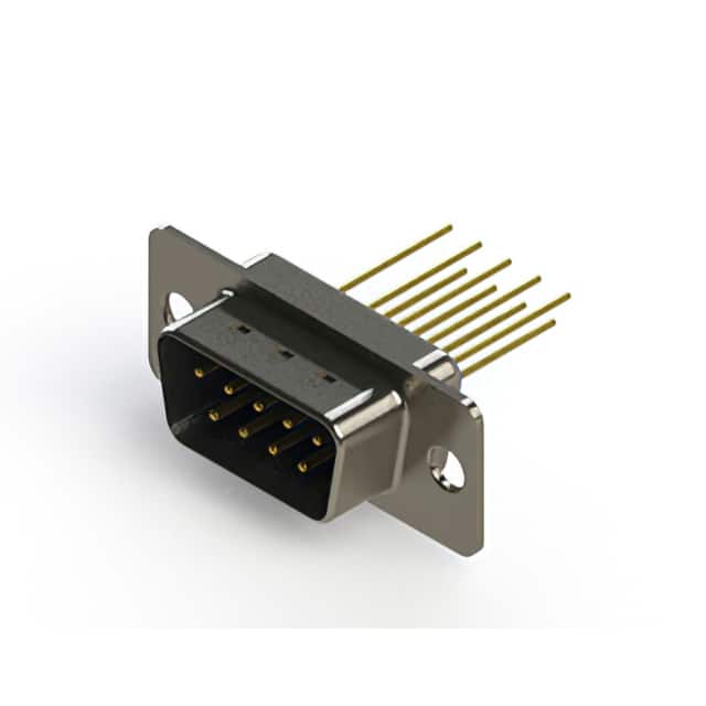 627-M09-223-LN1 CONN D-SUB PLUG 9POS VERT SLDR