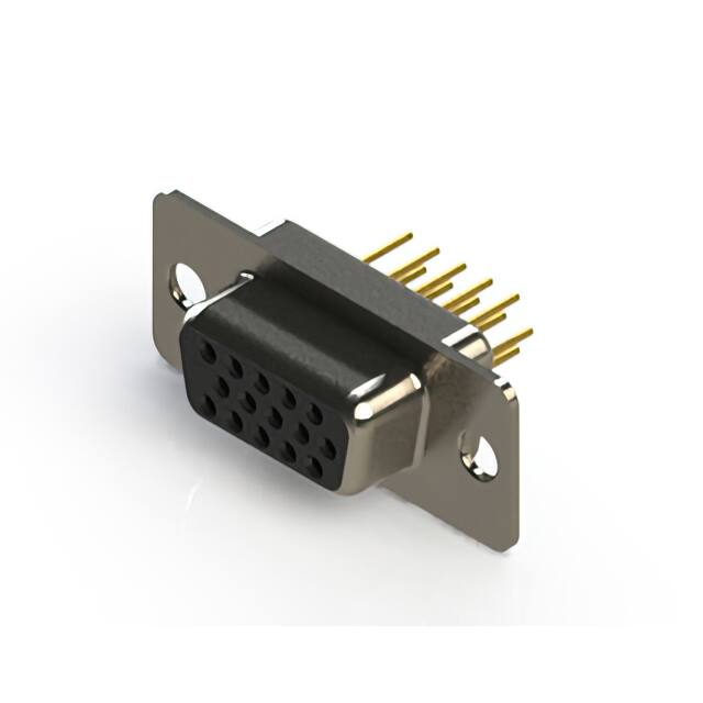 638-M15-330-BT1 638M SERIES VERTICAL D-SUB RECEP