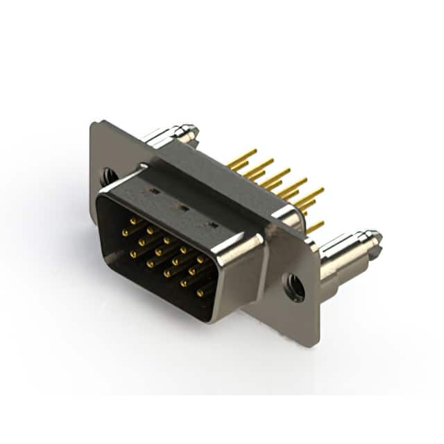 637-M15-330-BN5 637M SERIES VERTICAL D-SUB PLUG