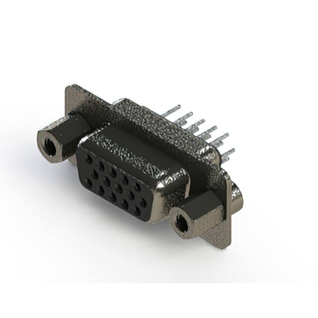 638-015-330-063 CONN D-SUB HD RCPT 15P VERT SLDR
