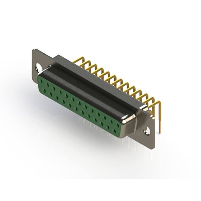 630-M25-240-GN1 630M SERIES RIGHT ANGLE D-SUB