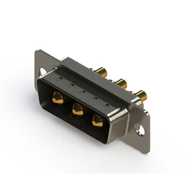 627-3W3-224-2T1 CONN D-SUB PLUG 3POS VERT SLDR