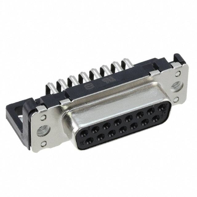 09662537612 CONN D-SUB RCPT 15POS R/A SLDR