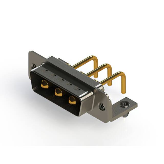 629-3W3-250-1TB CONN D-SUB PLUG 3POS R/A SLDR