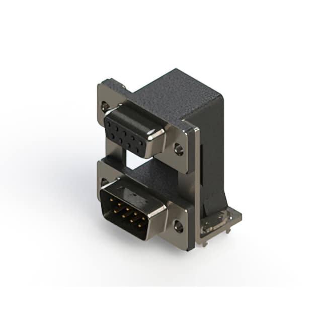 664-009-264-03A CONN D-SUB RCPT/PLUG 9P R/A SLDR