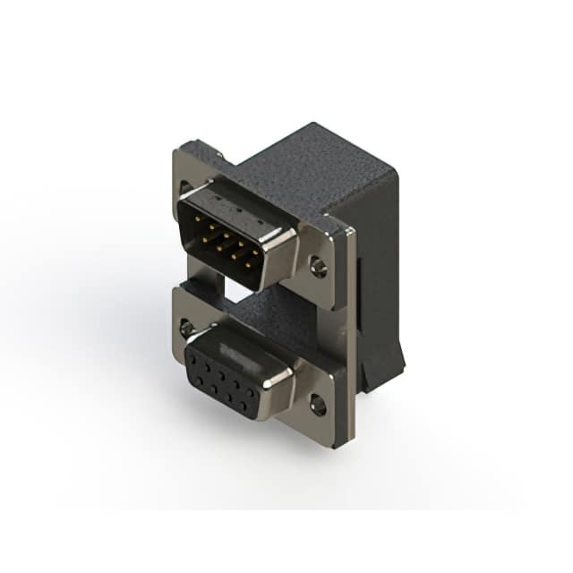 663-009-264-00C CONN D-SUB PLUG/RCPT 9P R/A SLDR