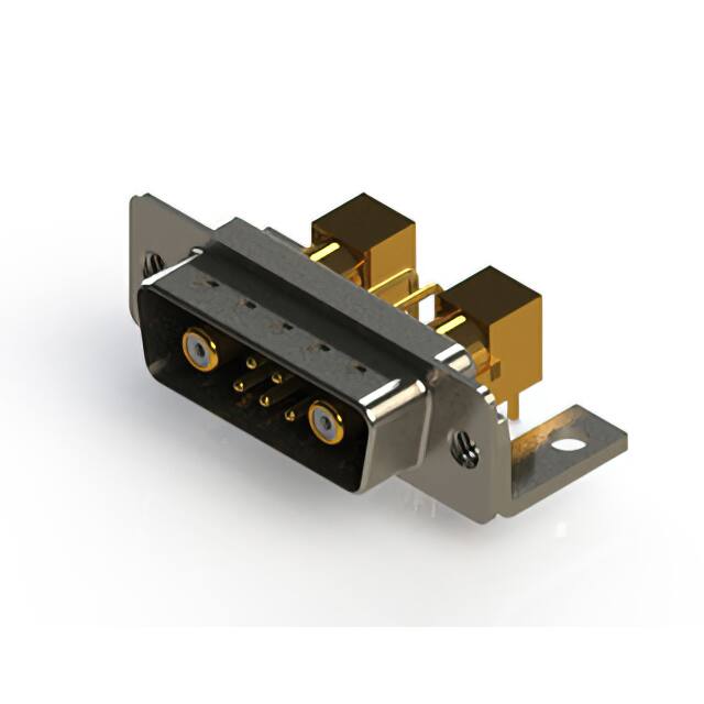 629-7W2-240-5TC CONN D-SUB PLUG 7POS R/A SLDR