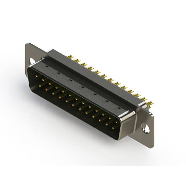 627-M25-222-GT1 627M SERIES VERTICAL D-SUB PLUG
