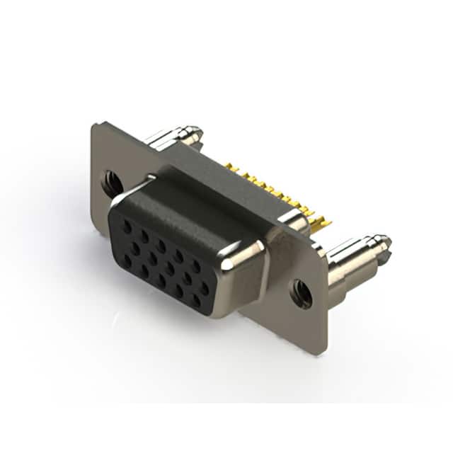 638-M15-232-BN5 638M SERIES VERTICAL D-SUB RECEP