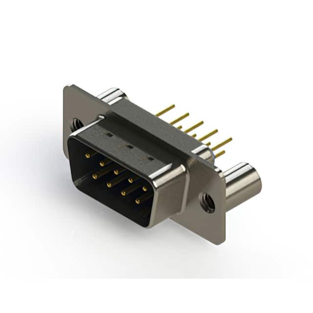 627-M09-320-LT3 627M SERIES VERTICAL D-SUB PLUG