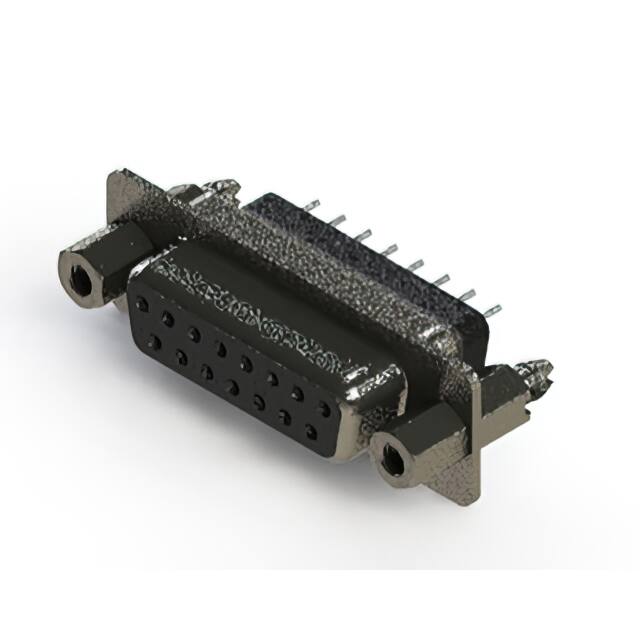 628-015-228-047 CONN D SUB RCPT 15POS VERT METAL