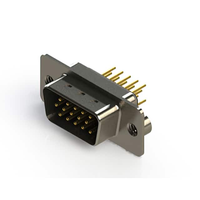 637-M15-630-BN2 637M SERIES VERTICAL D-SUB PLUG
