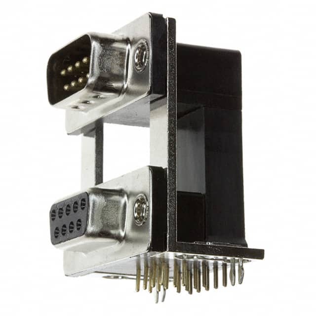 179-009-413R691 CONN D-SUB PLUG/RCPT 9P R/A SLDR