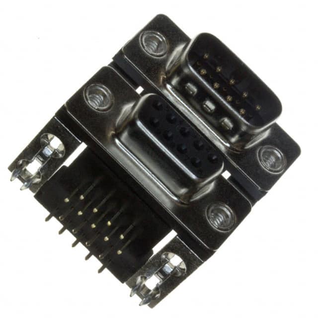 189-009-413R691 CONN D-SUB PLUG/RCPT 9P R/A SLDR