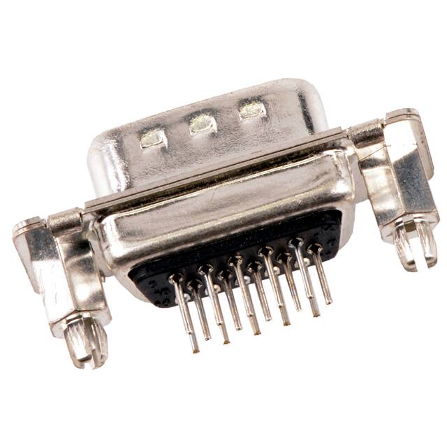 1731130214 CONN D-SUB HD PLUG 15P VERT SLDR