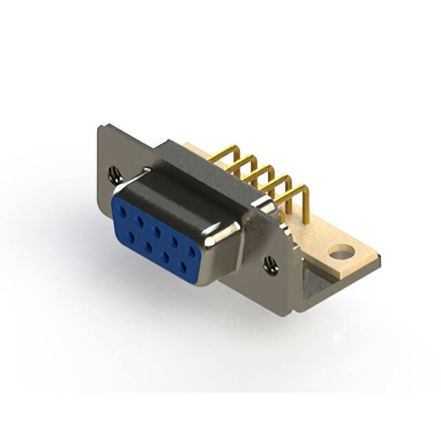 630-M09-340-LT4 630M SERIES RIGHT ANGLE D-SUB