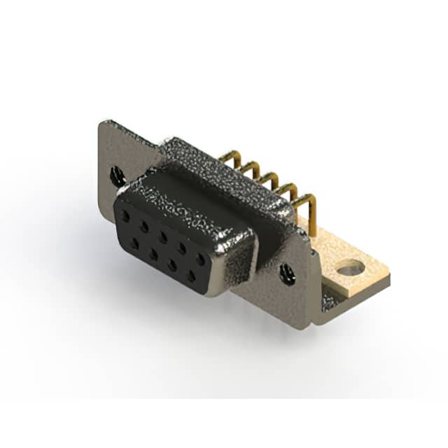 622-M09-360-BN4 622M SERIES RIGHT ANGLE D-SUB PL