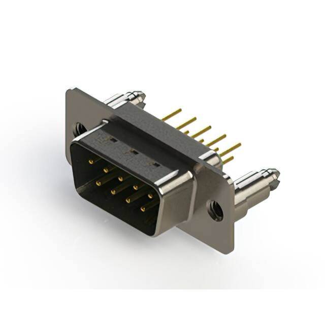 627-M09-320-GN5 627M SERIES VERTICAL D-SUB PLUG
