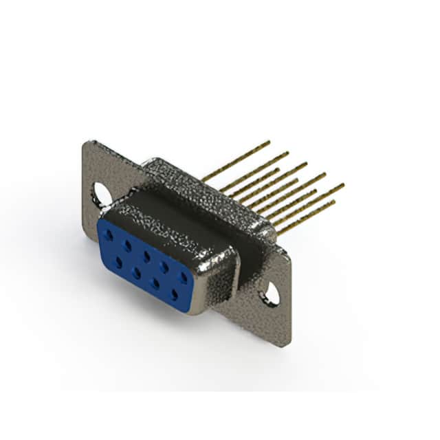 628-M09-223-LT1 CONN D-SUB RCPT 9POS VERT SLDR